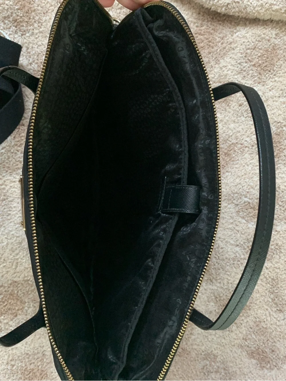 Kate Spade Black Nylon Laptop Tote 👜